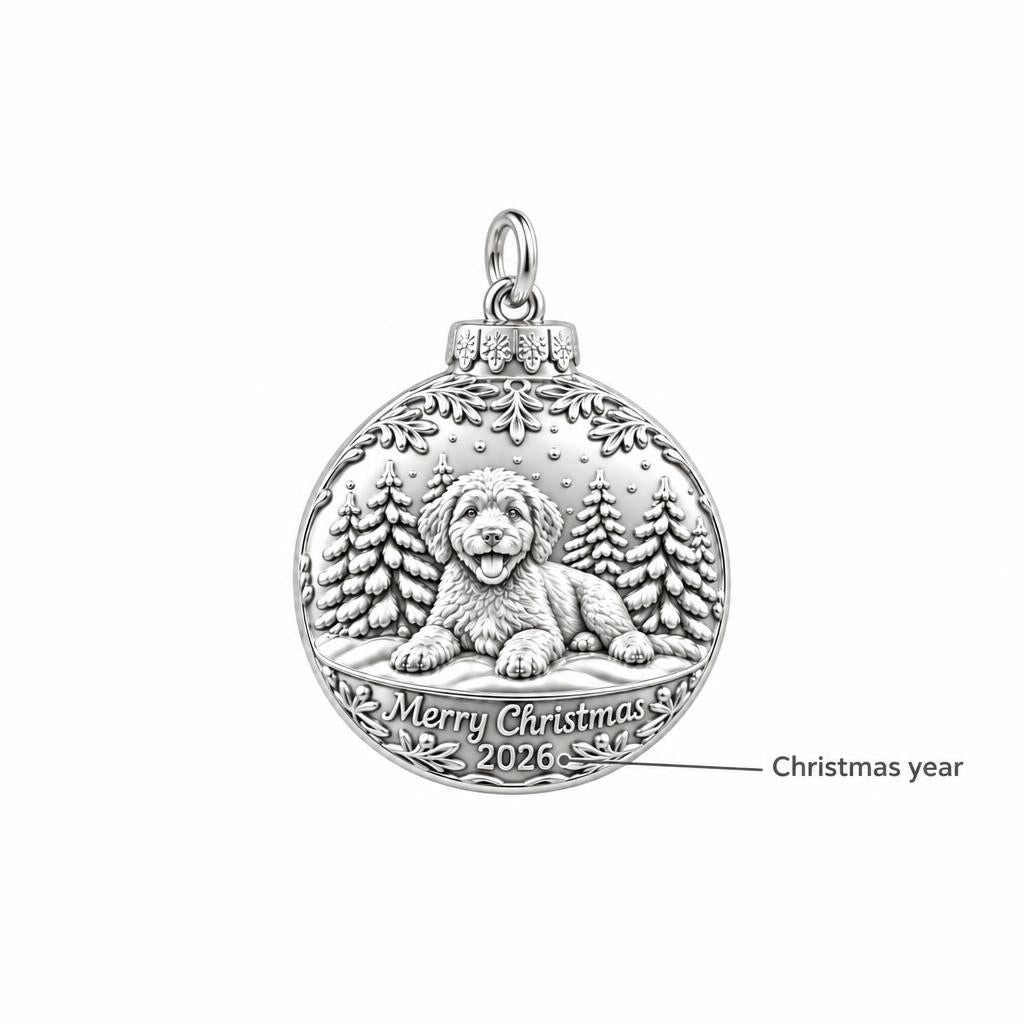 Winter Wonderland Bauble Charm Bracelet – Personalized Dog Mom Gift – personalization guide