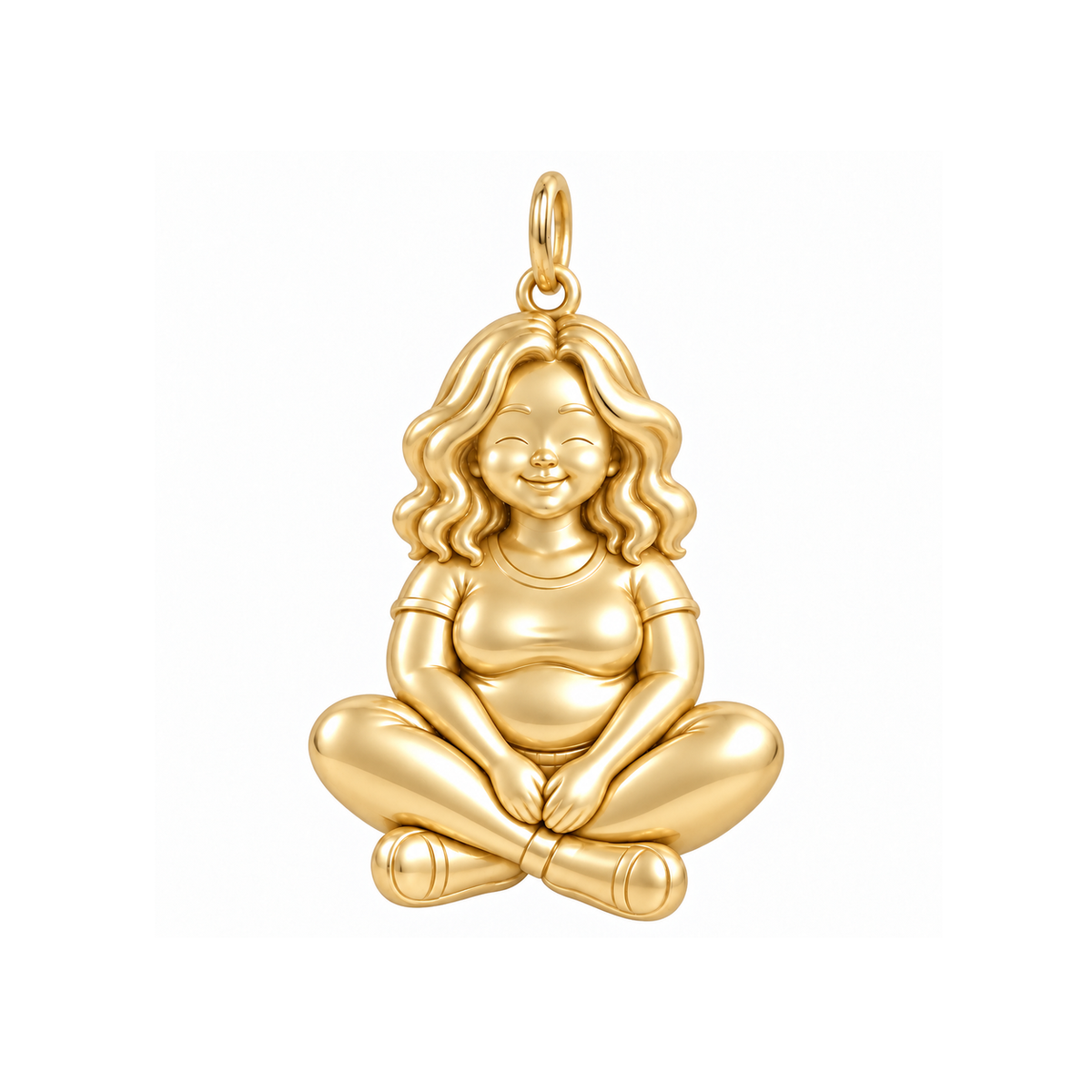 Curvy / Beach Waves / Gold — Woman Charm | woman-charm-2026-09-13