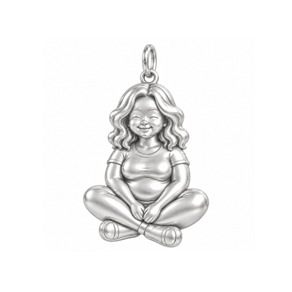 Curvy / Beach Waves / Silver — Woman Charm | woman-charm-2026-09-13