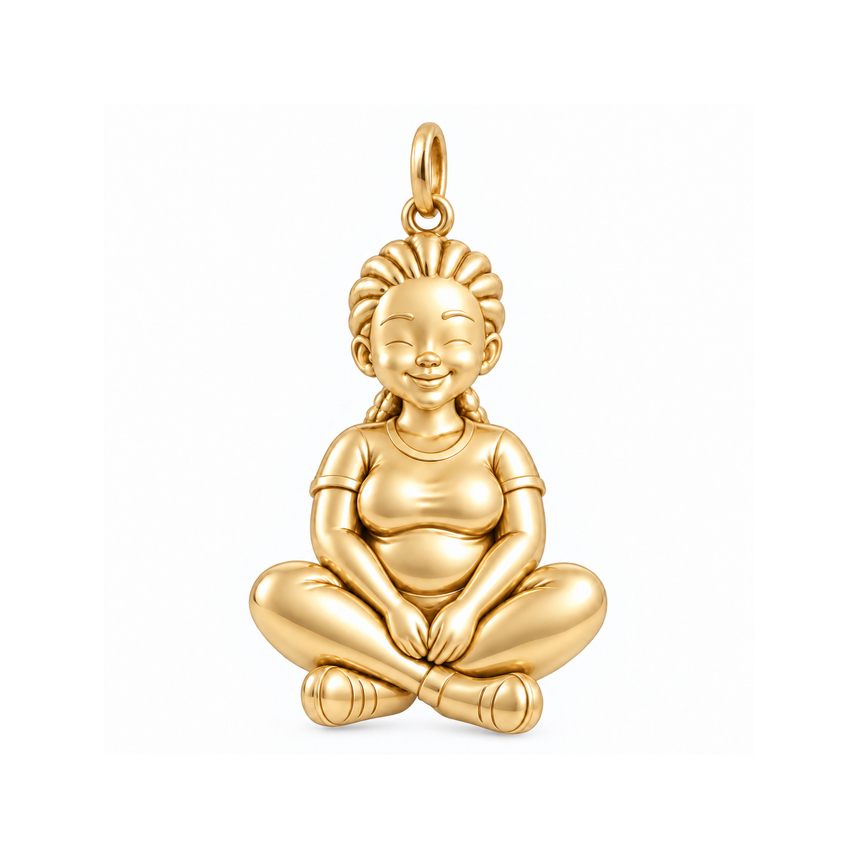 Curvy / Cornrows / Gold — Woman Charm | woman-charm-2026-09-13