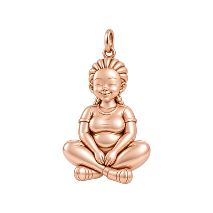Curvy / Cornrows / Rose Gold — Woman Charm | woman-charm-2026-09-13