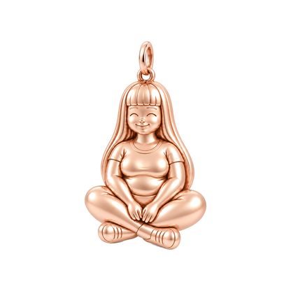 Curvy / Long Blunt Bangs / Rose Gold — Woman Charm | woman-charm-2026-09-13