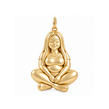 Curvy / Long Straight Hair / Gold — Woman Charm | woman-charm-2026-09-13