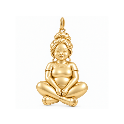 Curvy / Messy Bun / Gold — Woman Charm | woman-charm-2026-09-13