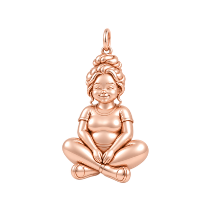 Curvy / Messy Bun / Rose Gold — Woman Charm | woman-charm-2026-09-13