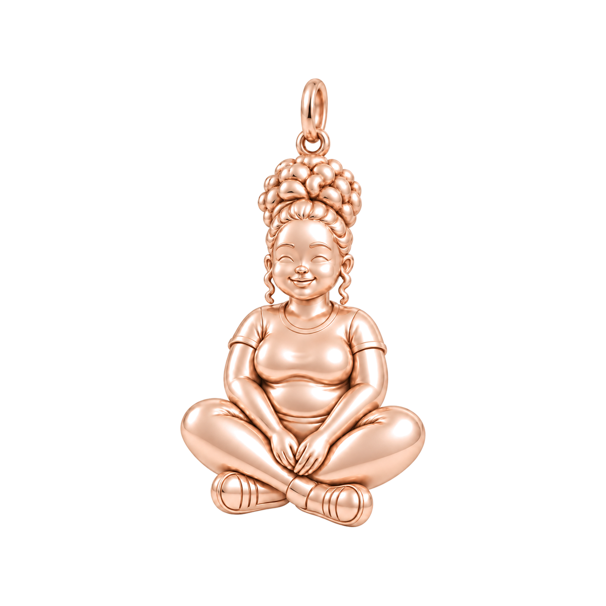 Curvy / Pineapple Updo / Rose Gold — Woman Charm | woman-charm-2026-09-13