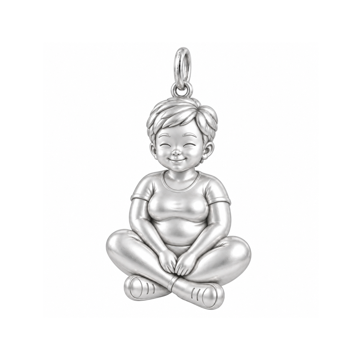 Curvy / Pixie Cut / Silver — Woman Charm | woman-charm-2026-09-13