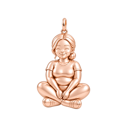 Curvy / Sleek Low Bun / Rose Gold — Woman Charm | woman-charm-2026-09-13