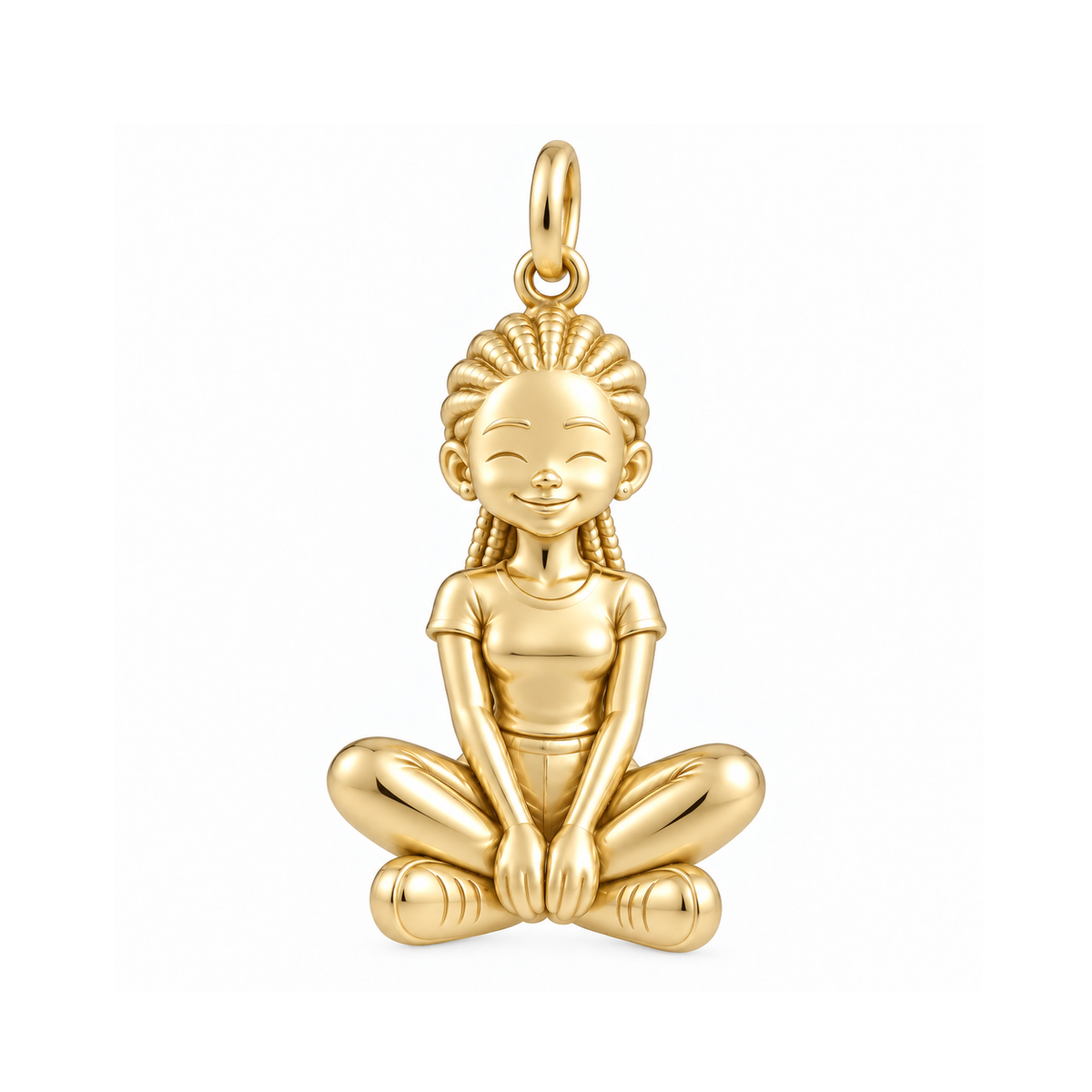Slim / Cornrows / Gold — Woman Charm | woman-charm-2026-09-13