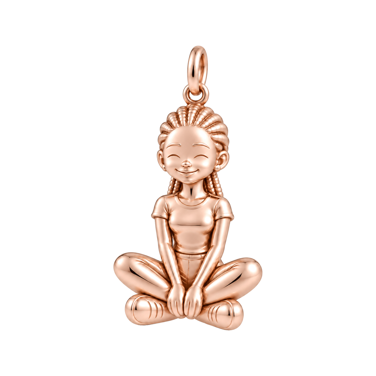 Slim / Cornrows / Rose Gold — Woman Charm | woman-charm-2026-09-13