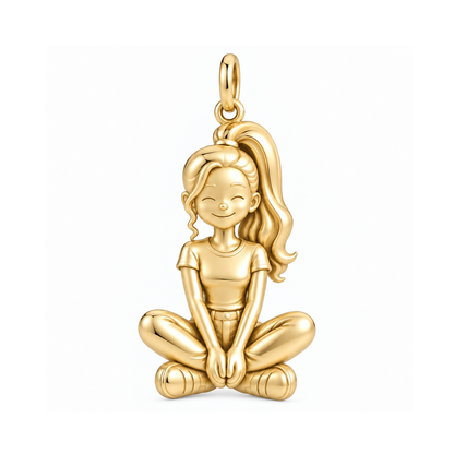 Slim / High Ponytail / Gold — Woman Charm | woman-charm-2026-09-13