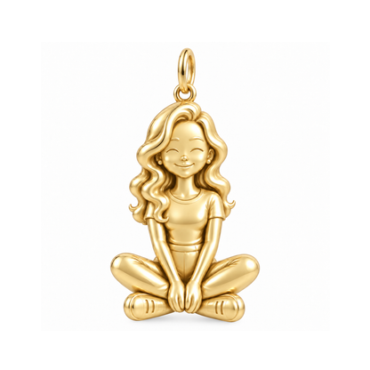 Slim / Hollywood Waves / Gold — Woman Charm | woman-charm-2026-09-13