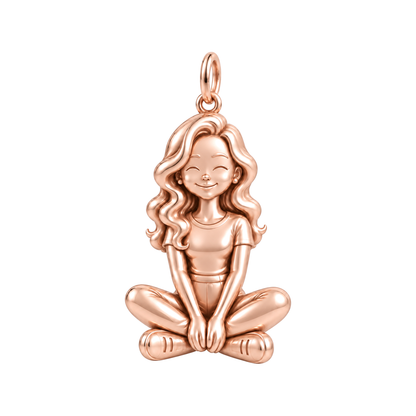 Slim / Hollywood Waves / Rose Gold — Woman Charm | woman-charm-2026-09-13