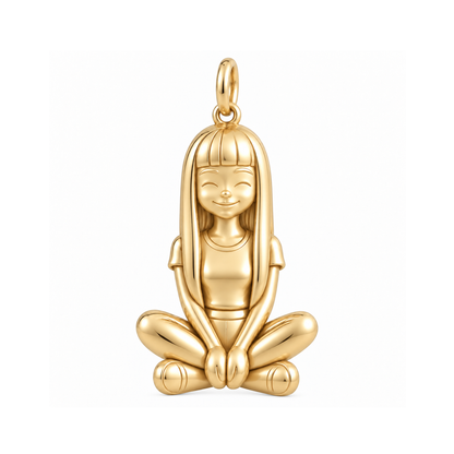 Slim / Long Blunt Bangs / Gold — Woman Charm | woman-charm-2026-09-13