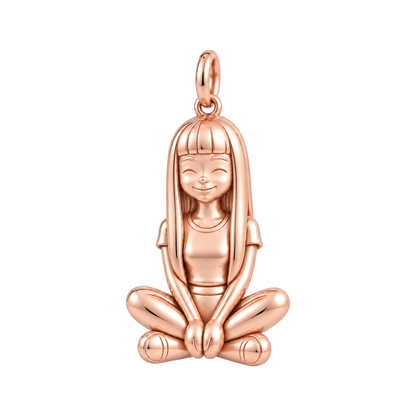 Slim / Long Blunt Bangs / Rose Gold — Woman Charm | woman-charm-2026-09-13