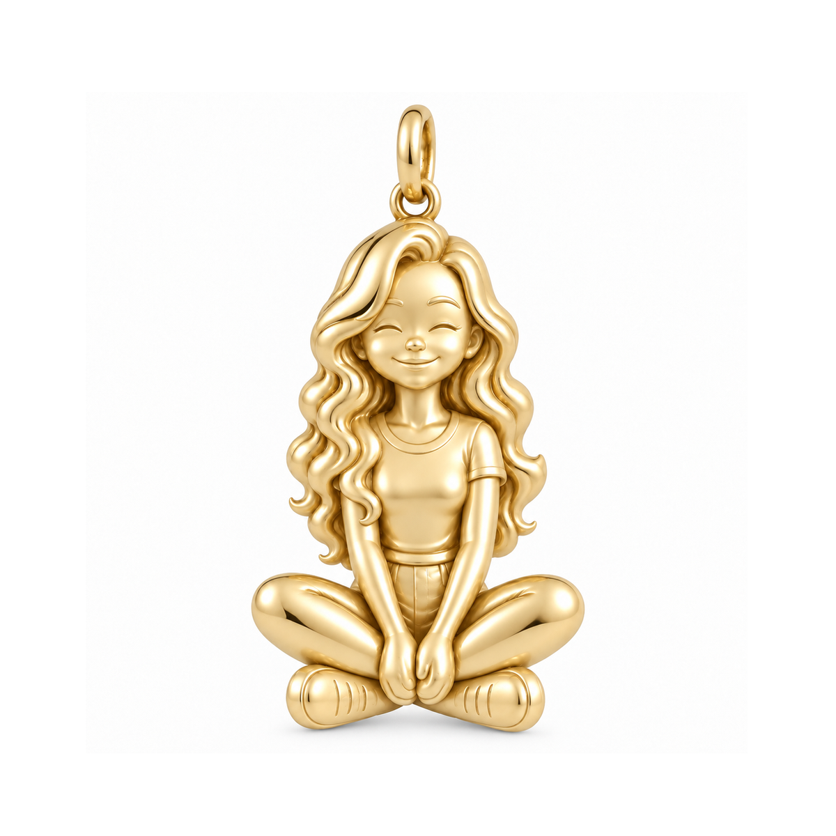 Slim / Mermaid Waves / Gold — Woman Charm | woman-charm-2026-09-13