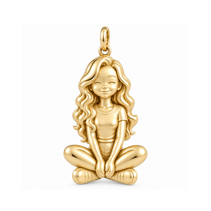 Slim / Mermaid Waves / Gold — Woman Charm | woman-charm-2026-09-13