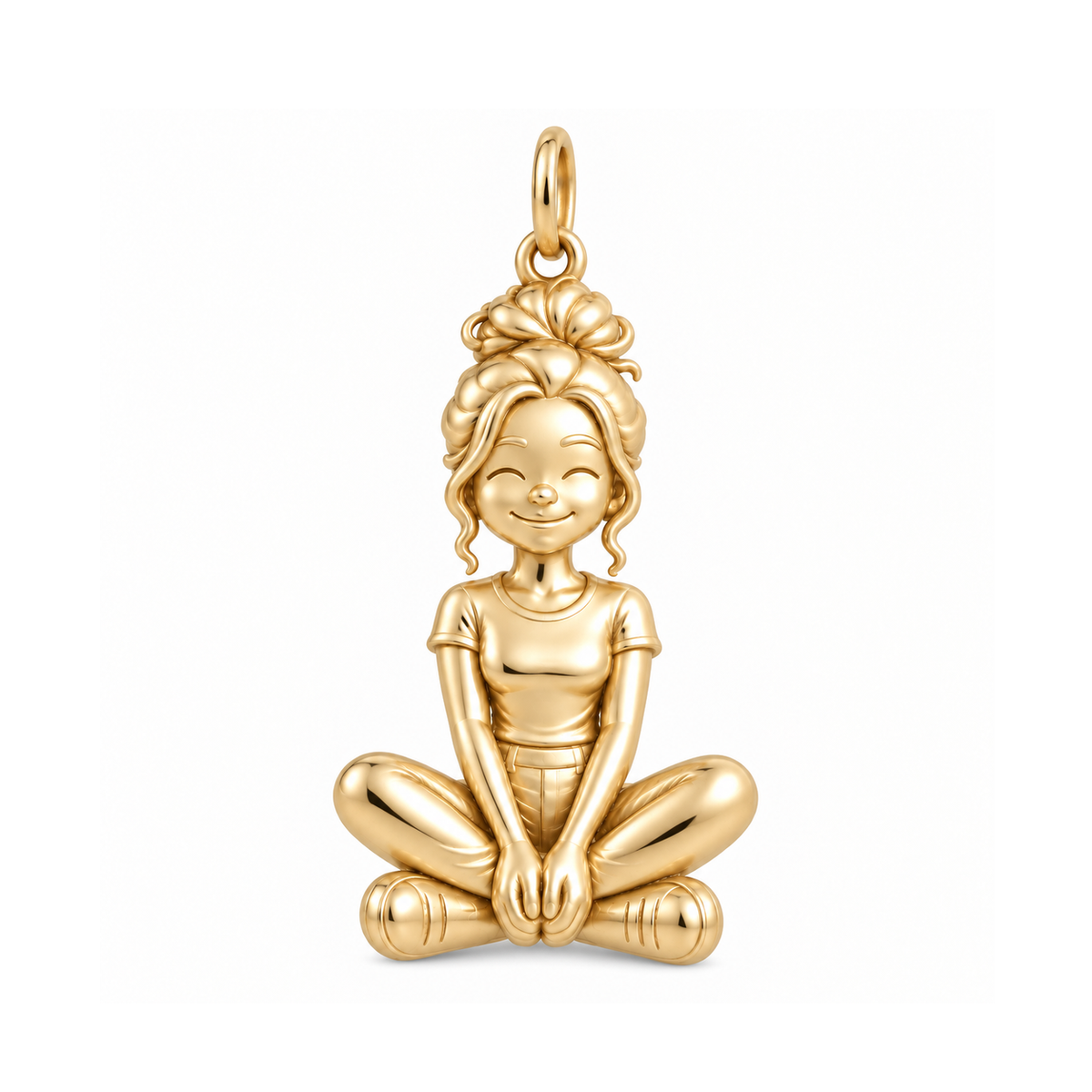Slim / Messy Bun / Gold — Woman Charm | woman-charm-2026-09-13