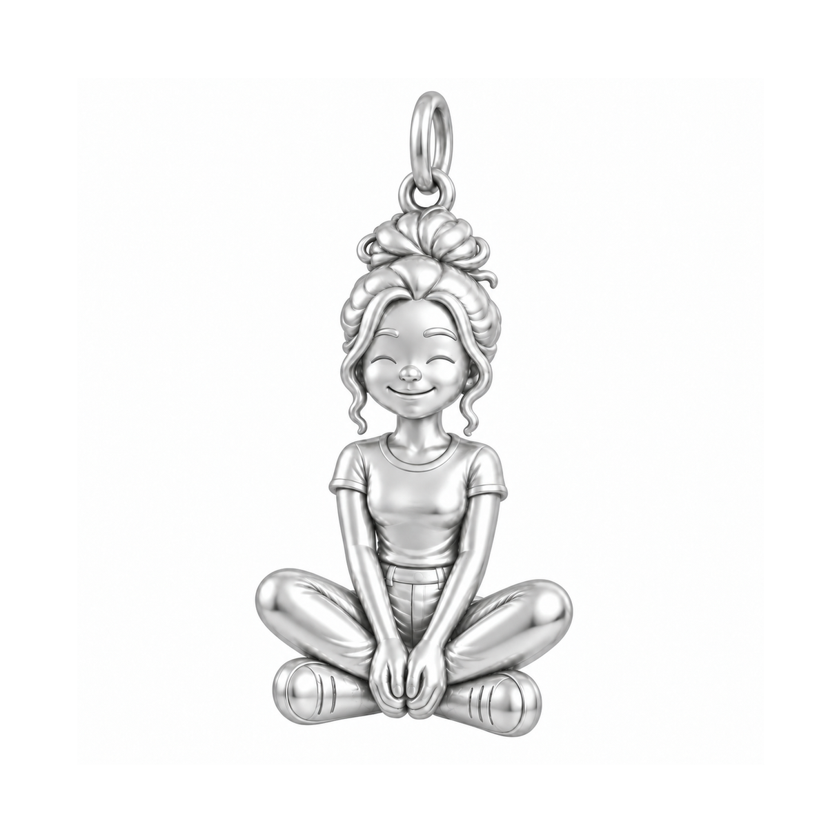 Slim / Messy Bun / Silver — Woman Charm | woman-charm-2026-09-13