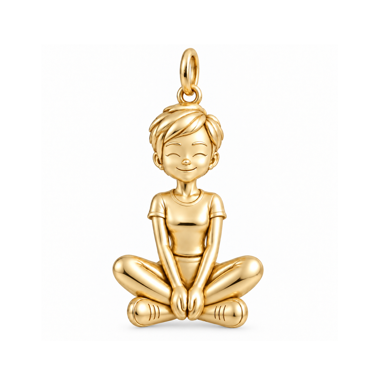 Slim / Pixie Cut / Gold — Woman Charm | woman-charm-2026-09-13