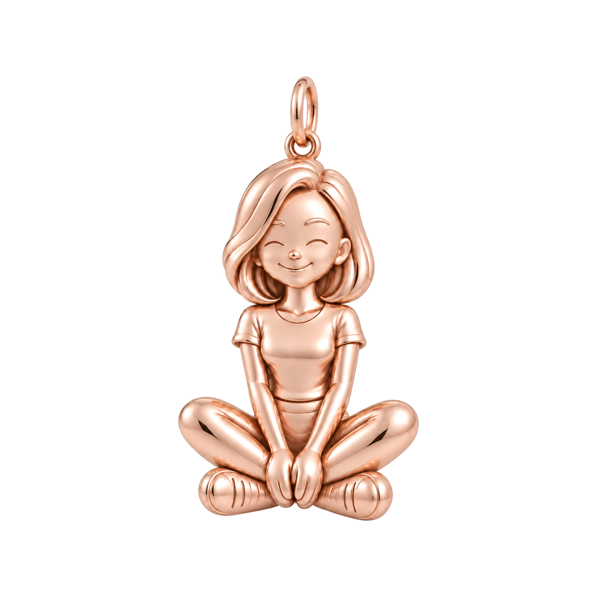 Slim / Sleek Lob / Rose Gold — Woman Charm | woman-charm-2026-09-13