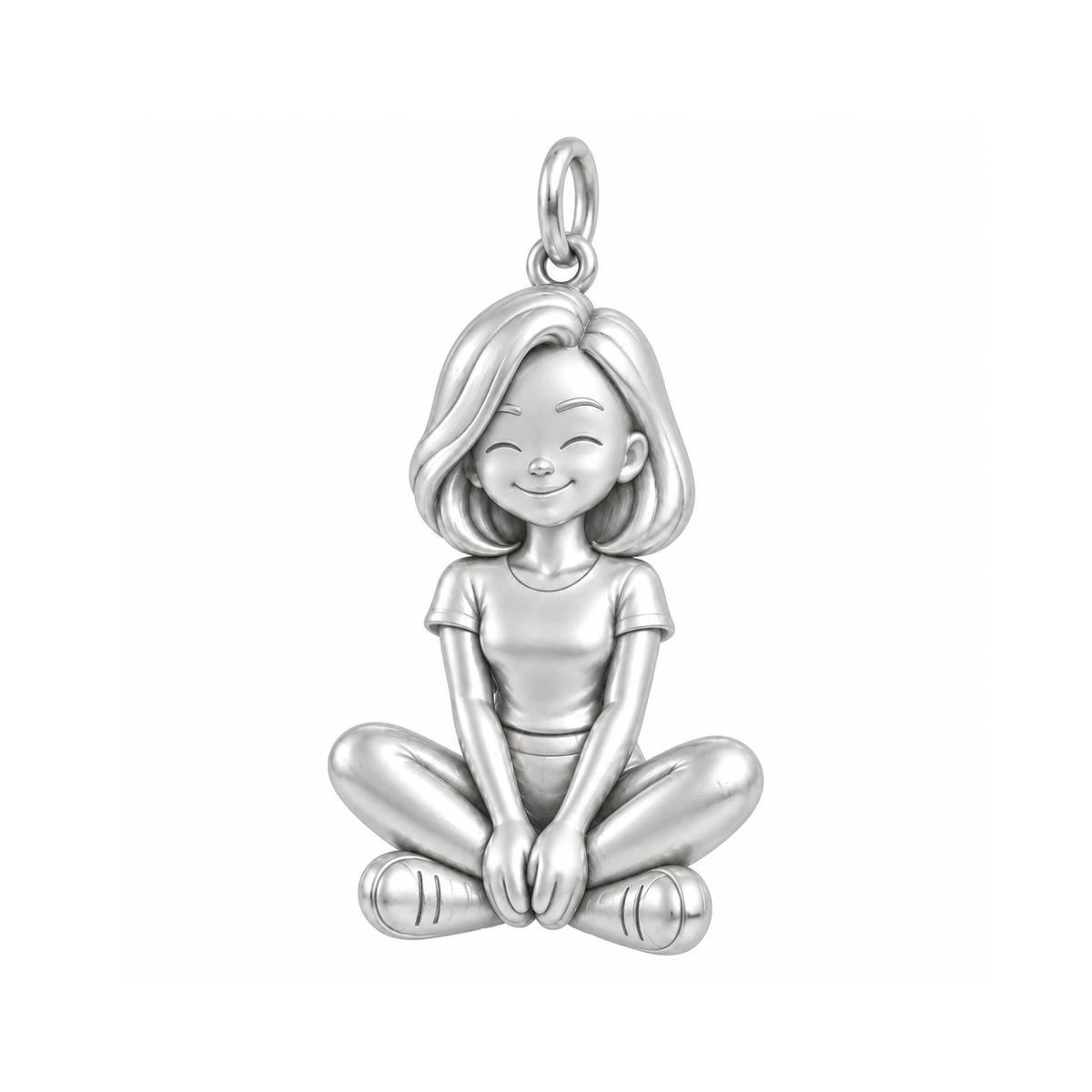 Slim / Sleek Lob / Silver — Woman Charm | woman-charm-2026-09-13