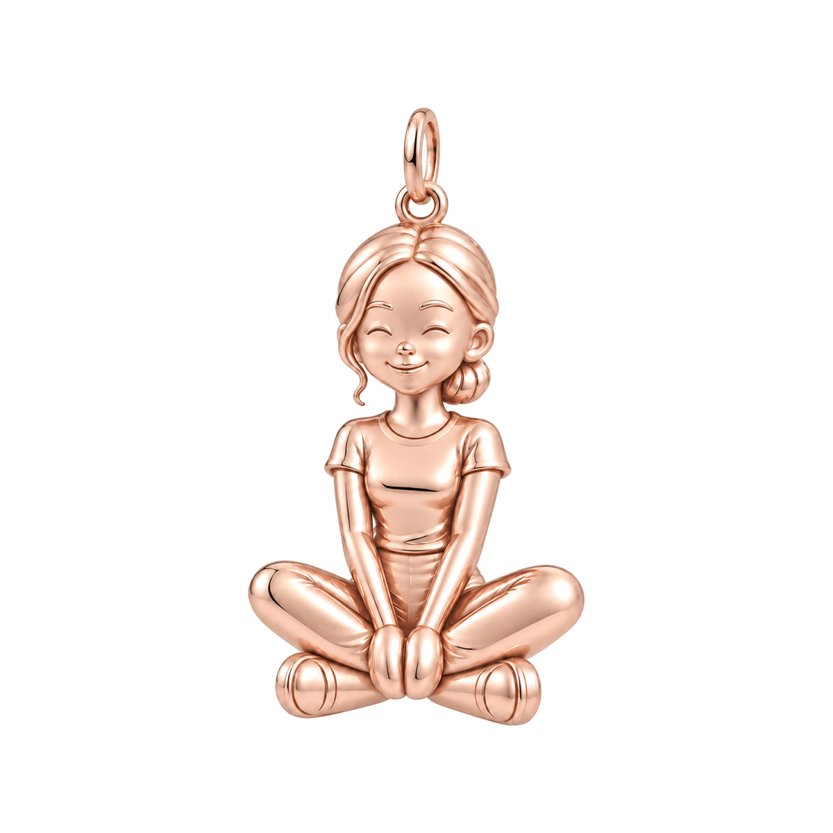 Slim / Sleek Low Bun / Rose Gold — Woman Charm | woman-charm-2026-09-13
