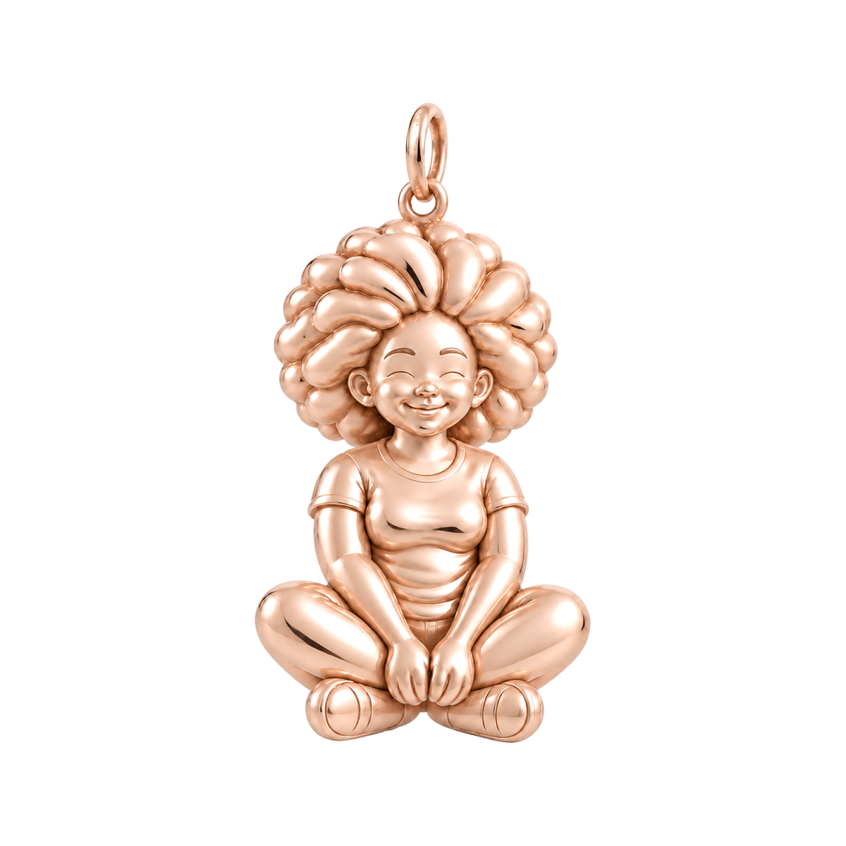 Soft / Afro / Rose Gold — Woman Charm | woman-charm-2026-09-13