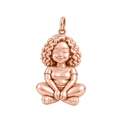 Soft / Curly Lob / Rose Gold — Woman Charm | woman-charm-2026-09-13