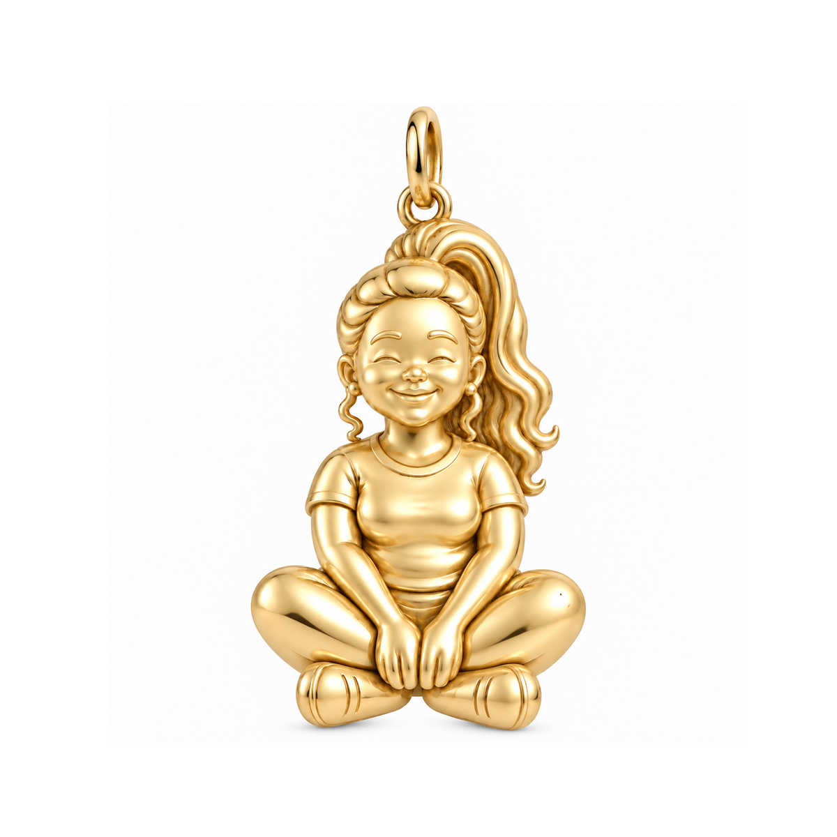 Soft / High Ponytail / Gold — Woman Charm | woman-charm-2026-09-13
