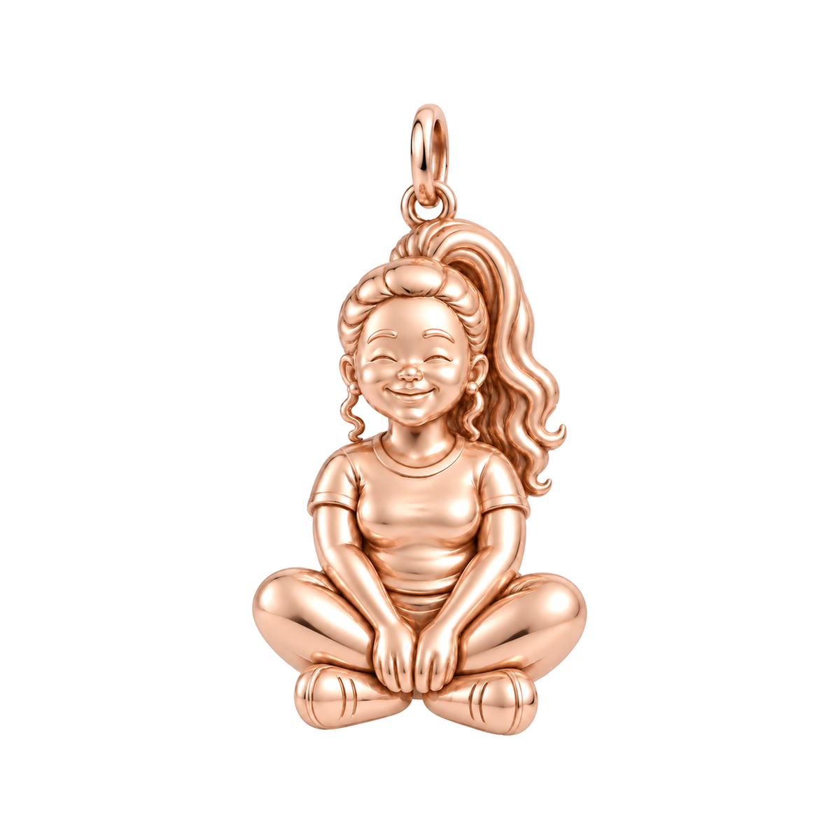 Soft / High Ponytail / Rose Gold — Woman Charm | woman-charm-2026-09-13