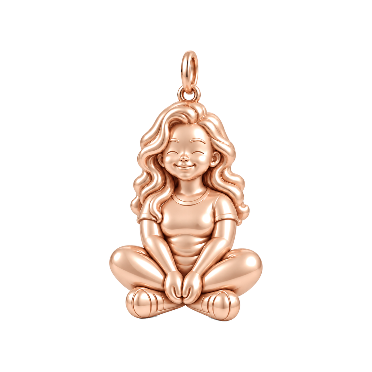 Soft / Hollywood Waves / Rose Gold — Woman Charm | woman-charm-2026-09-13
