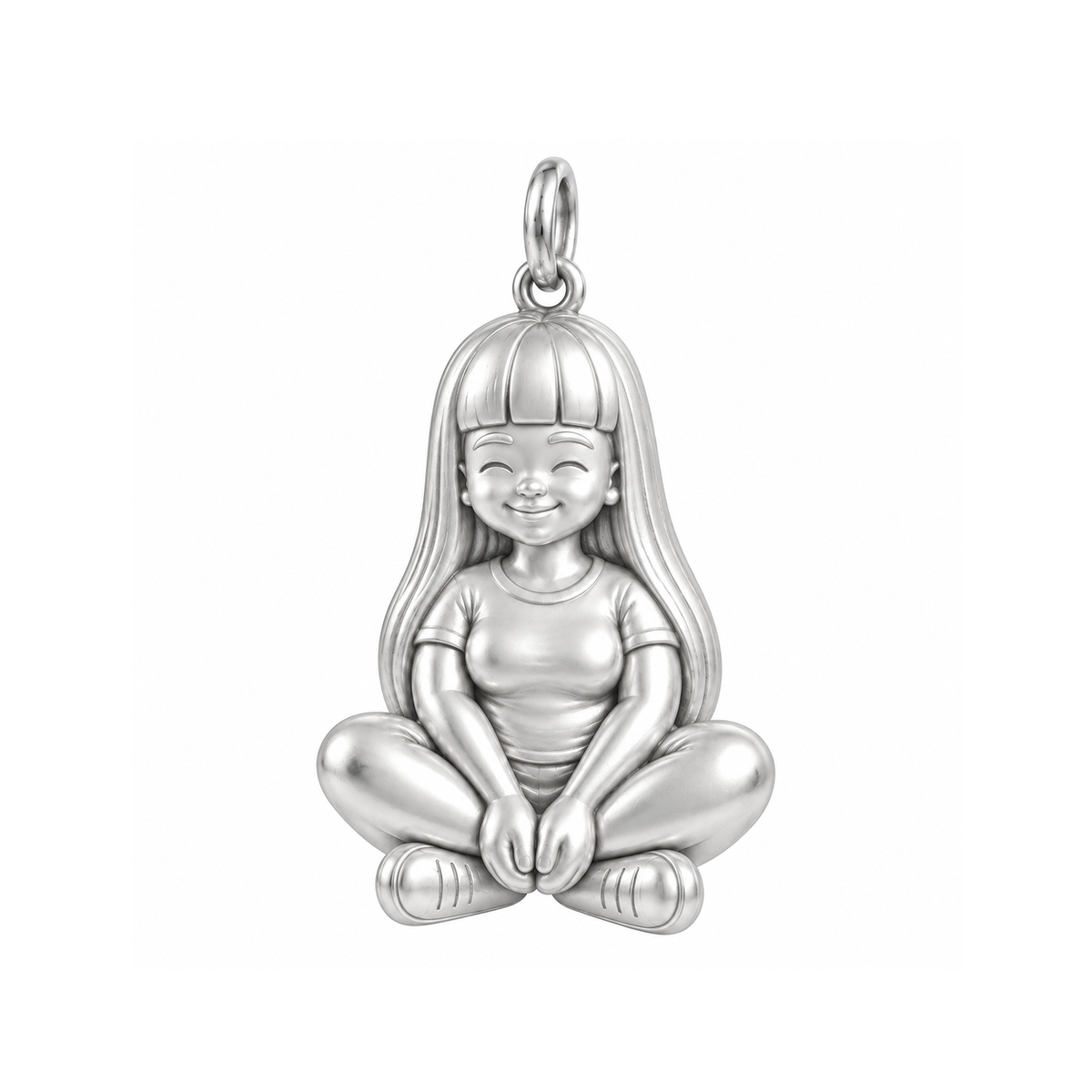 Soft / Long Blunt Bangs / Silver — Woman Charm | woman-charm-2026-09-13
