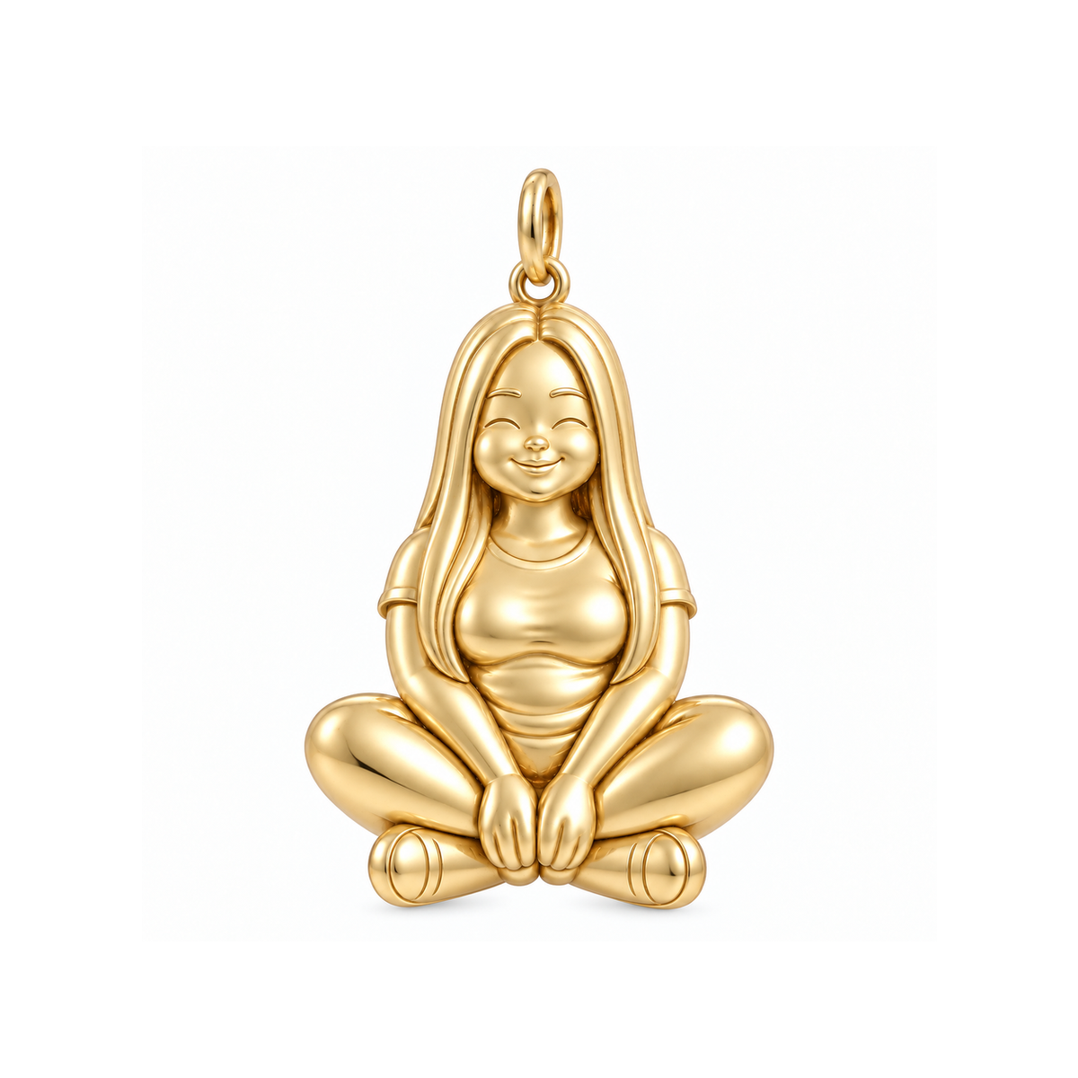 Soft / Long Straight Hair / Gold — Woman Charm | woman-charm-2026-09-13