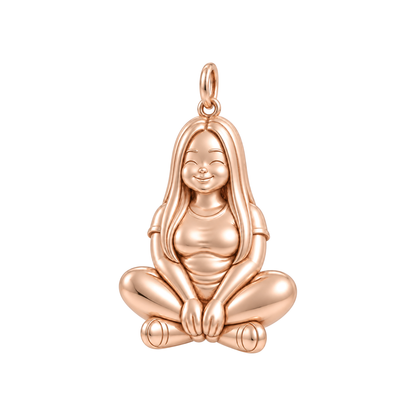 Soft / Long Straight Hair / Rose Gold — Woman Charm | woman-charm-2026-09-13