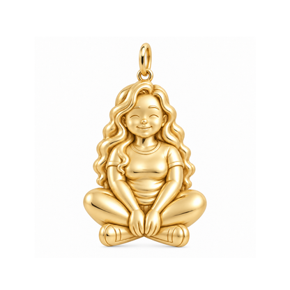 Soft / Mermaid Waves / Gold — Woman Charm | woman-charm-2026-09-13