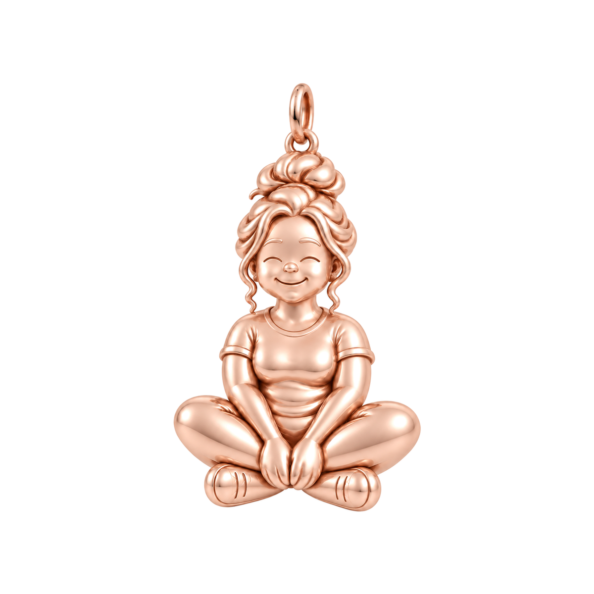 Soft / Messy Bun / Rose Gold — Woman Charm | woman-charm-2026-09-13