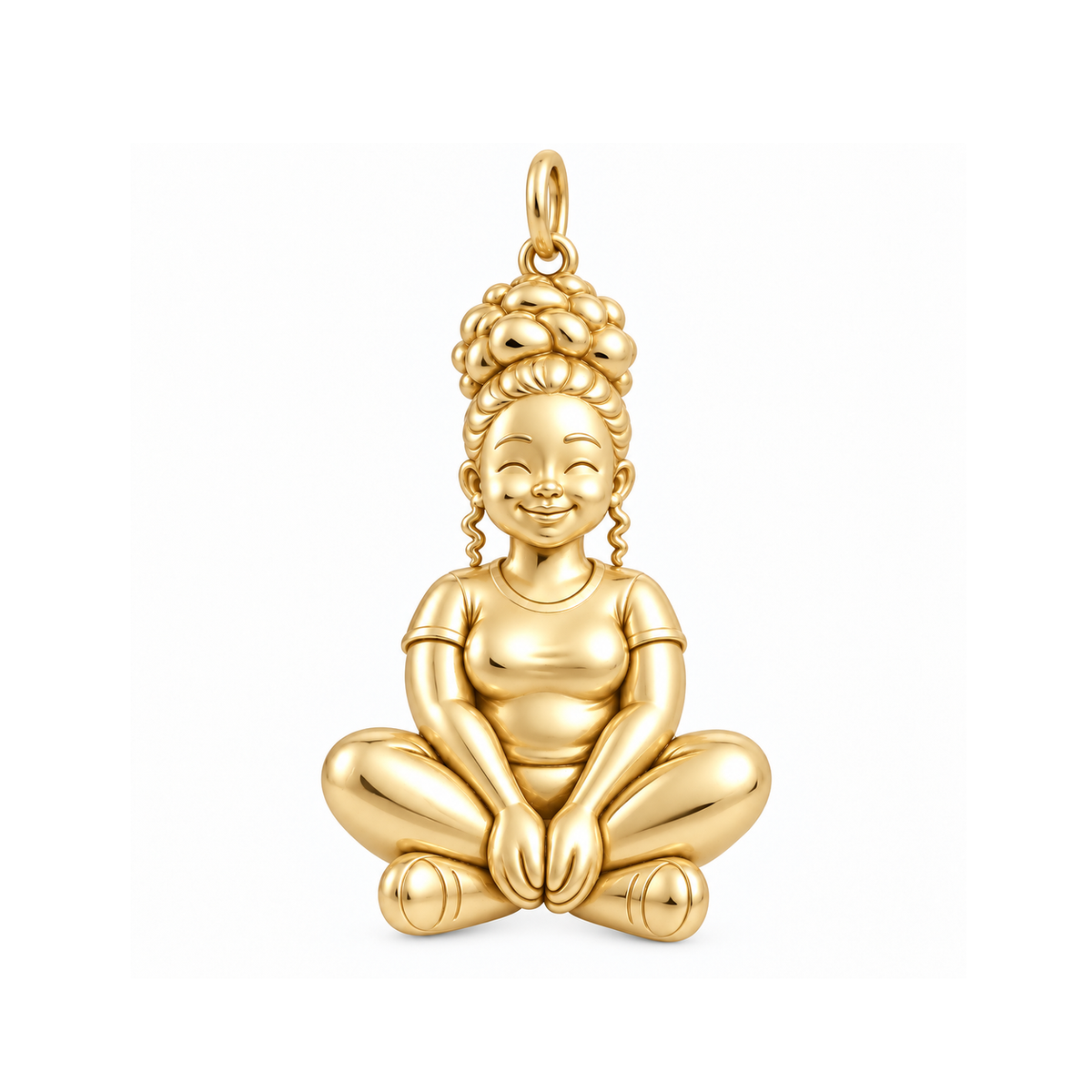 Soft / Pineapple Updo / Gold — Woman Charm | woman-charm-2026-09-13