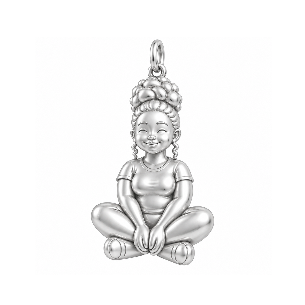 Soft / Pineapple Updo / Silver — Woman Charm | woman-charm-2026-09-13