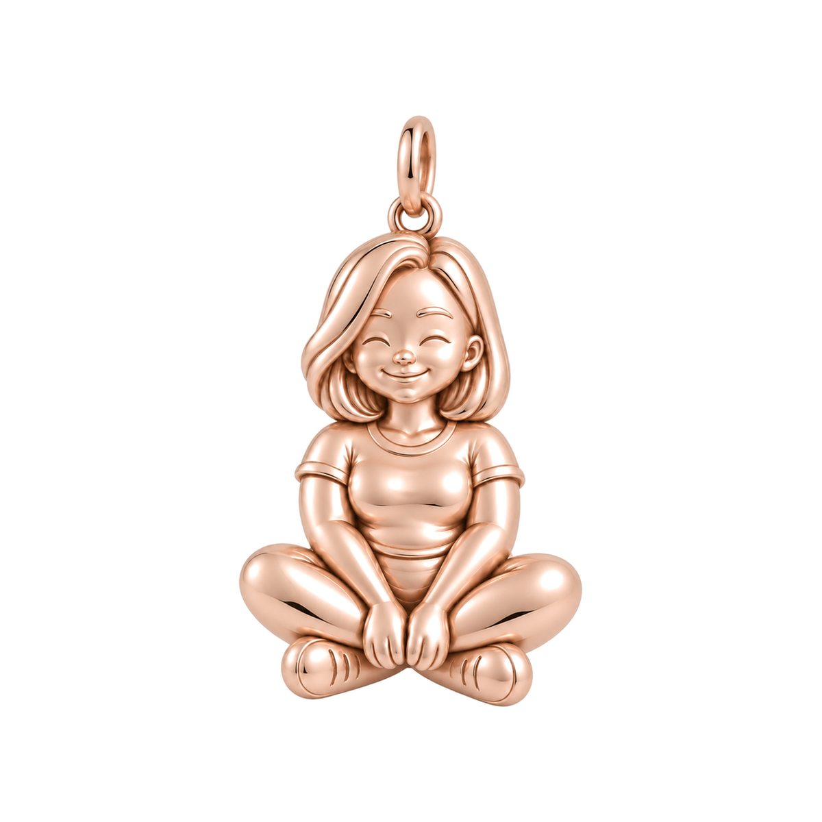 Soft / Sleek Lob / Rose Gold — Woman Charm | woman-charm-2026-09-13