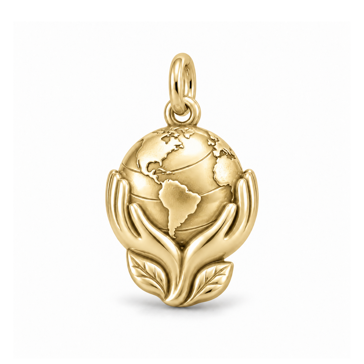 World in Our Hands Charm — Gold | charm-topics-remaining-444-2026-09-14 | topic-181