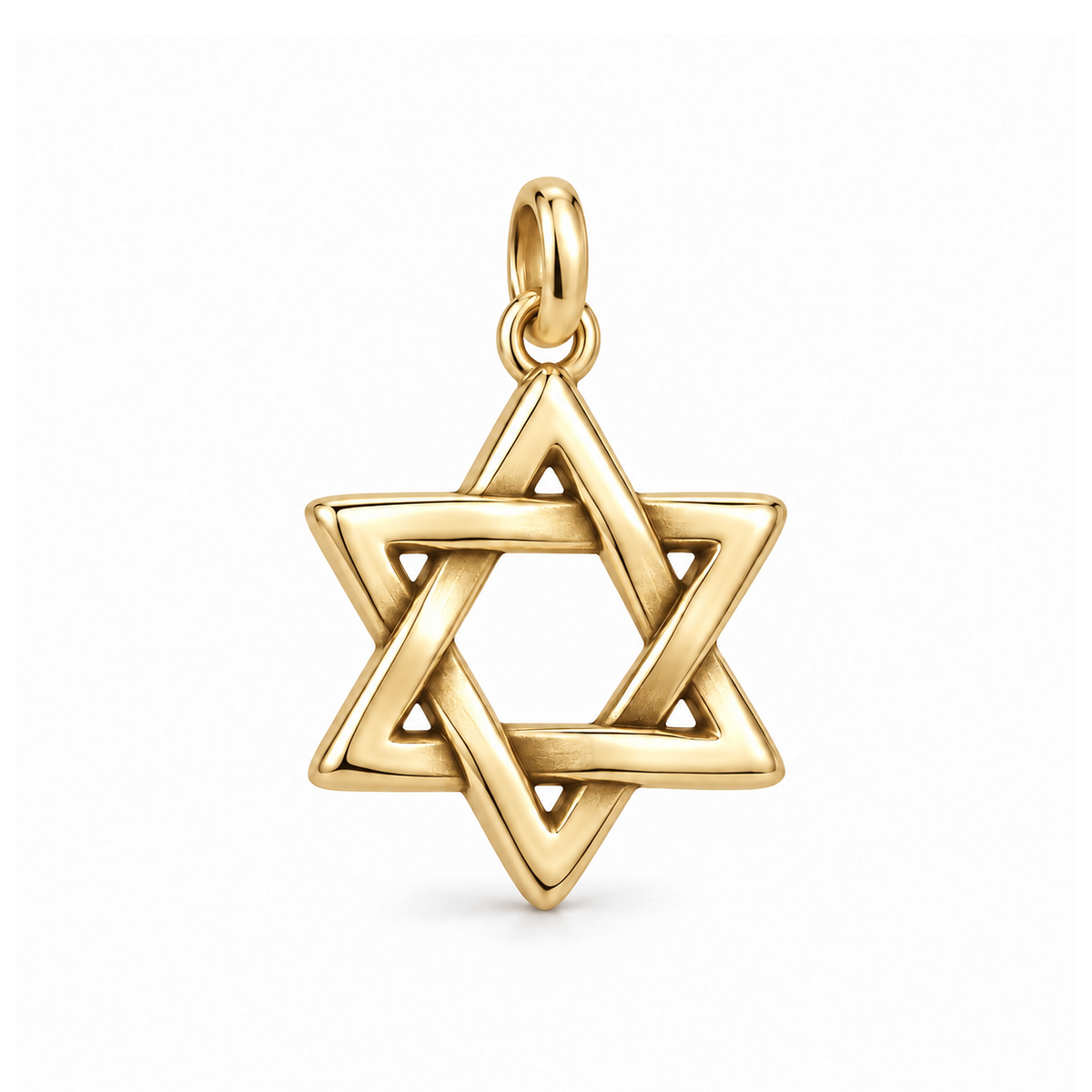 Woven Star of David Charm — Gold | charm-topics-remaining-444-2026-09-14 | topic-394