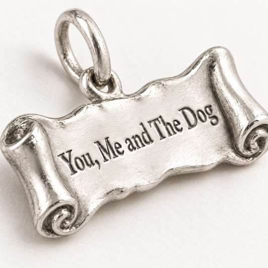 You Me and The Dog Charm | extreme oblique super macro surface detail