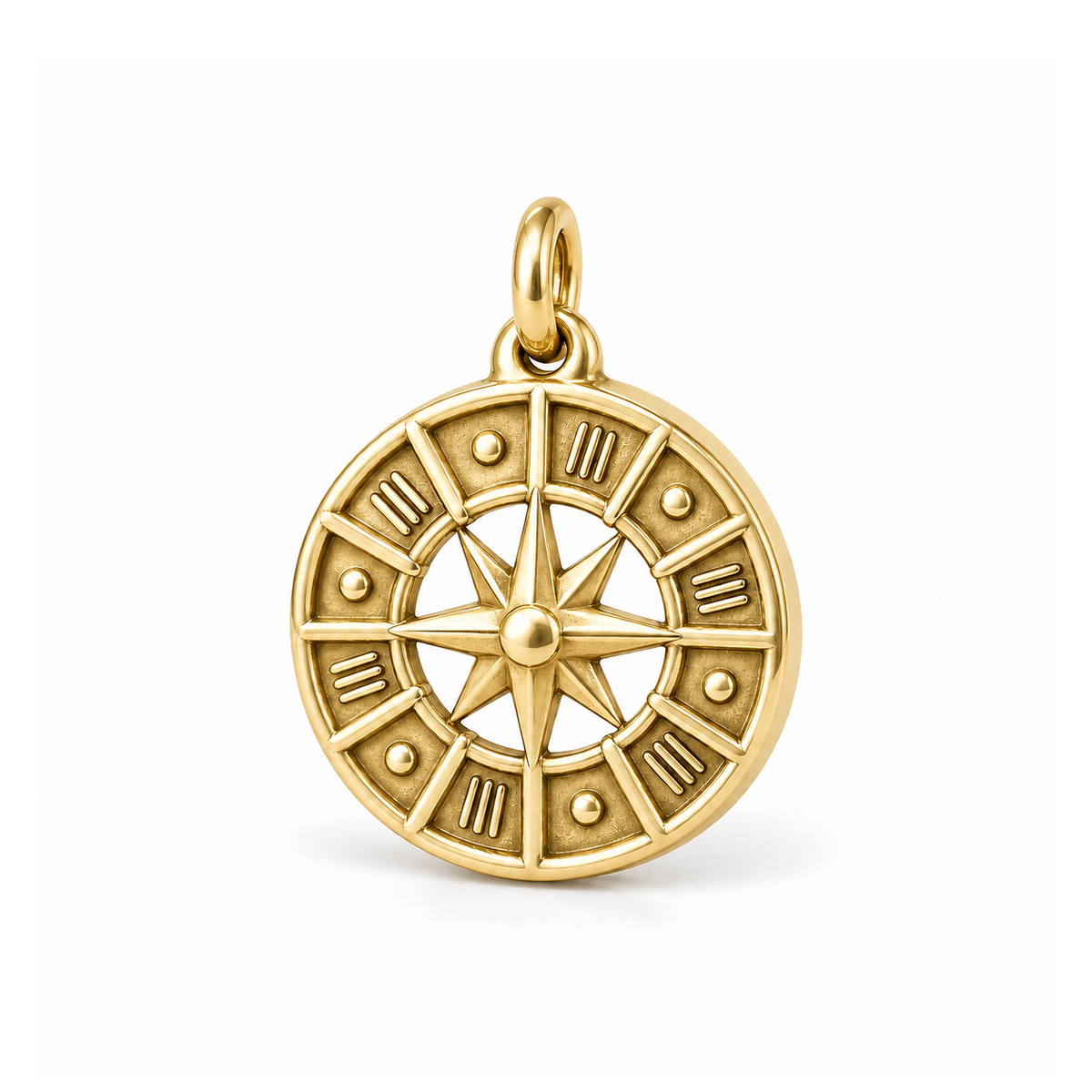 Zodiac Wheel Charm — Gold | charm-topics-remaining-444-2026-09-14 | topic-187