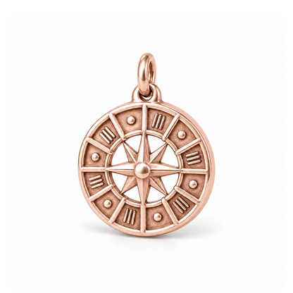 Zodiac Wheel Charm — Rose Gold | charm-topics-remaining-444-2026-09-14 | topic-187
