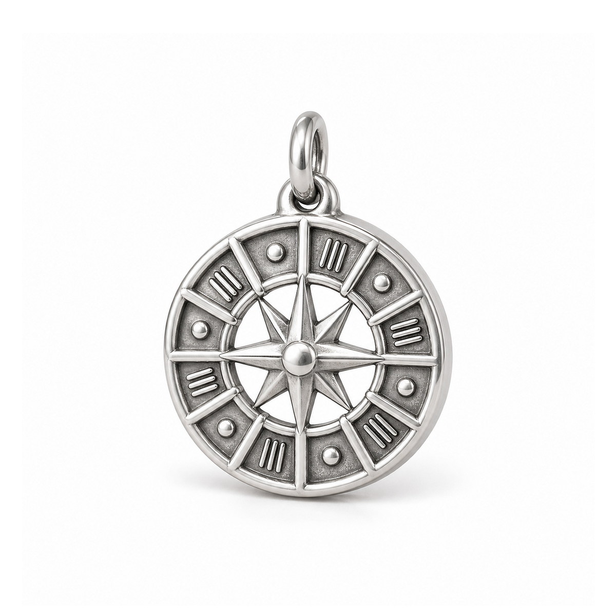 Zodiac Wheel Charm — Silver | charm-topics-remaining-444-2026-09-14 | topic-187