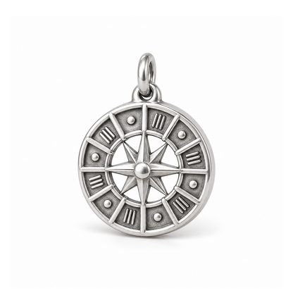 Zodiac Wheel Charm — Silver | charm-topics-remaining-444-2026-09-14 | topic-187